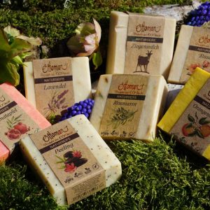 Natürliche 120g Olivenölseife 4er Set in Geschenkschachtel